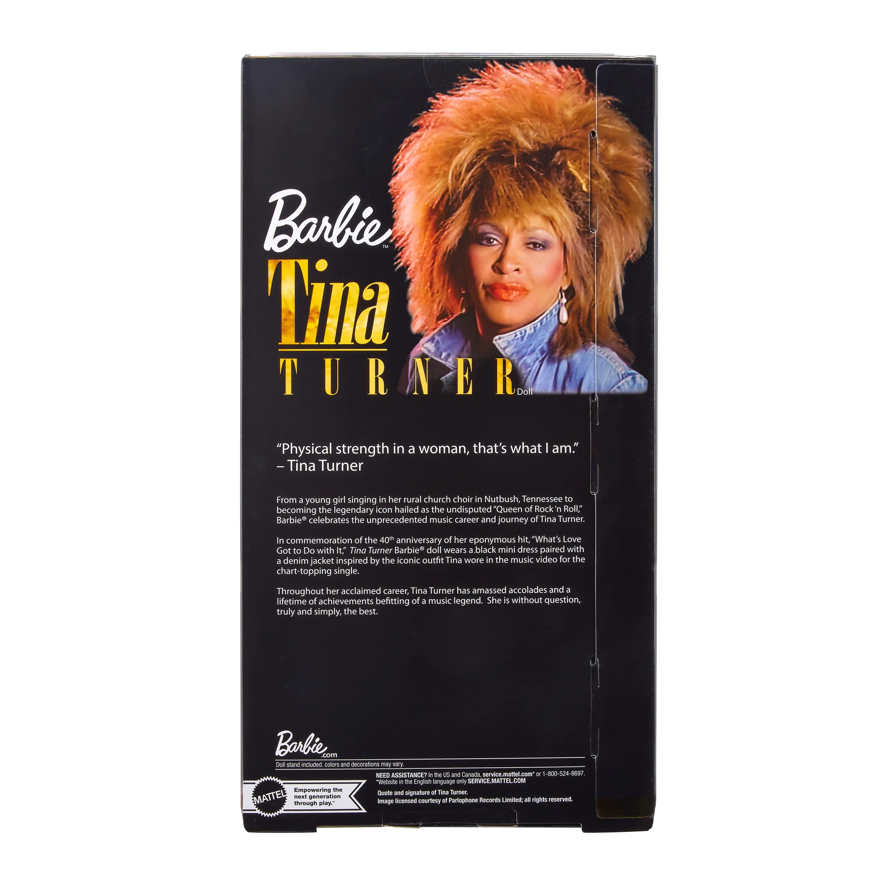 Official Tina Turner Barbie (Signature Series) - Image 8