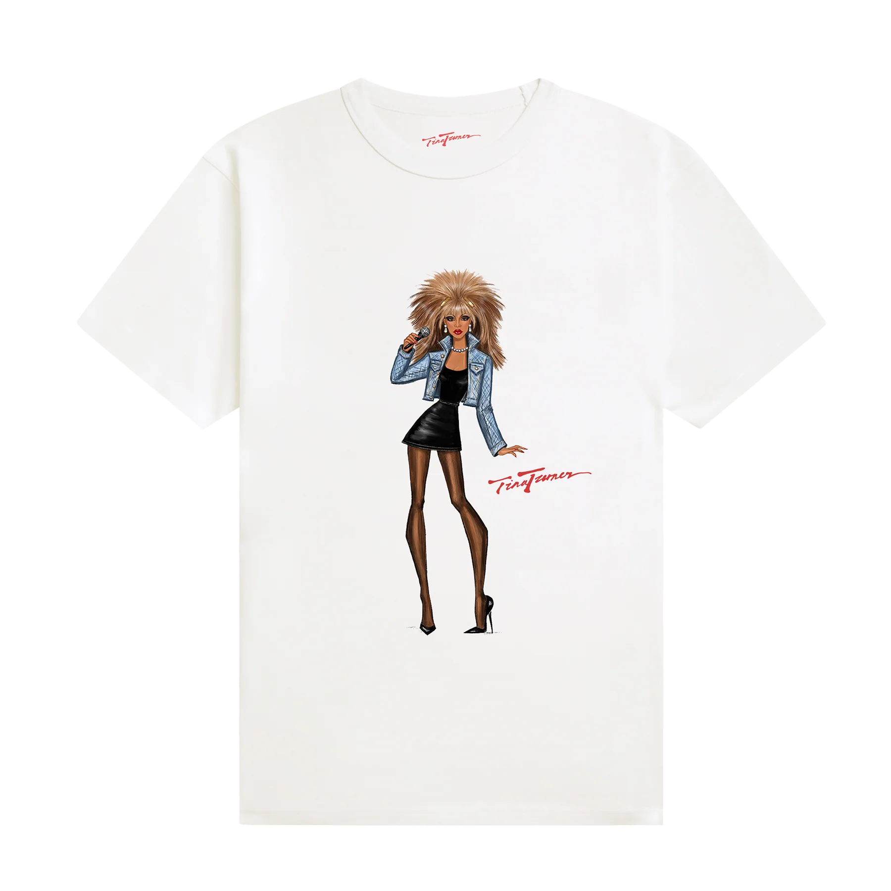 Tina x Hayden Williams 'Barbie' White T-Shirt
